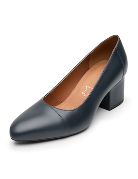 Zapatilla piel Flexi