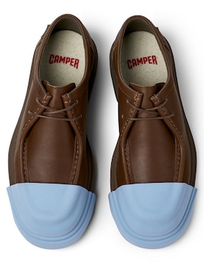Zapato Camper Junction de piel para mujer