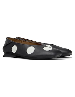 Balerina Camper Casi Myra de piel para mujer