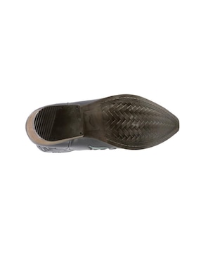 Bota cowboy abajo de la rodilla Texaban Western de piel para mujer