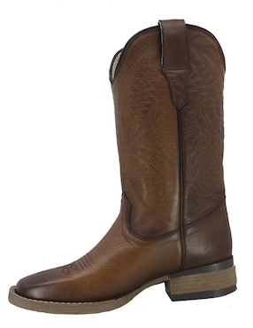 Bota cowboy abajo de la rodilla Texaban Western de piel para mujer