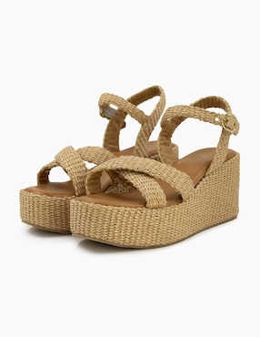 Sandalia de tacón Ivonne Detailed Soles para mujer