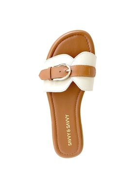 Sandalia plana Savvy Solea para mujer