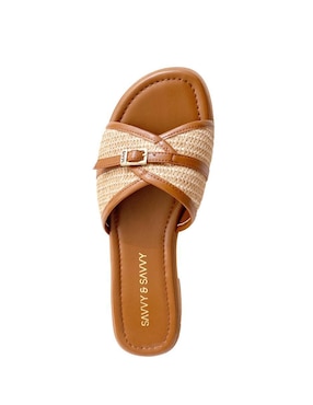 Sandalia plana Savvy Solea para mujer