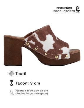 Sandalia Rbcollection para mujer