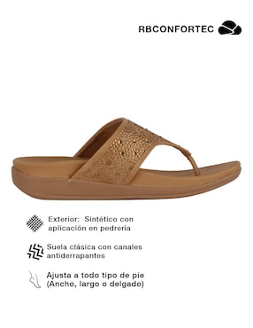 Sandalia Rbcollection para mujer