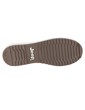 Bota arriba del tobillo Jeep de piel para mujer