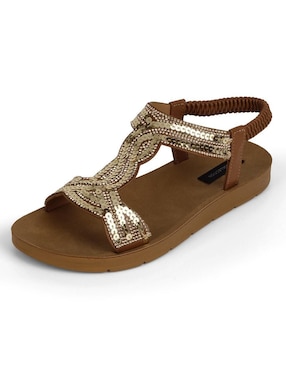 Sandalia plana Rbcollection para mujer