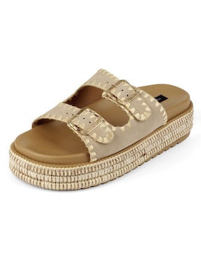 Sandalia plana Rbcollection Rbconfortec para mujer