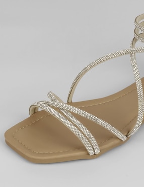 Sandalia plana Rbcollection para mujer