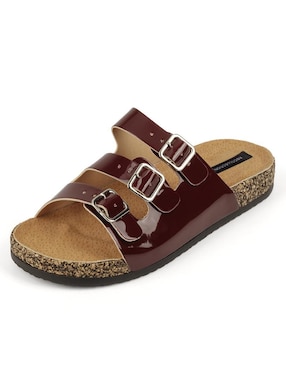 Sandalia plana Rbbasics para mujer