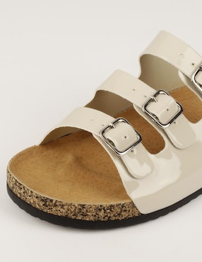 Sandalia plana Rbbasics para mujer
