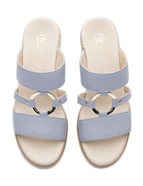 Sandalia de tacón Flexi para mujer