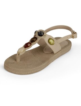 Sandalia plana Rbbasics para mujer