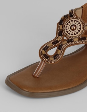 Sandalia plana Rbcollection para mujer