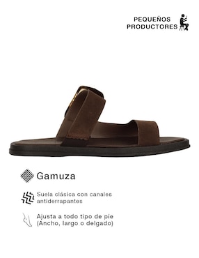 Sandalia plana RBbasics para mujer