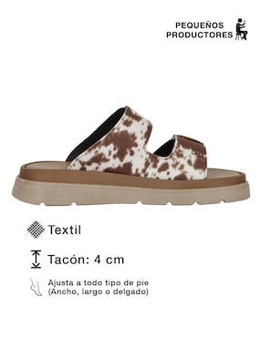 Sandalia plana RBcollection para mujer