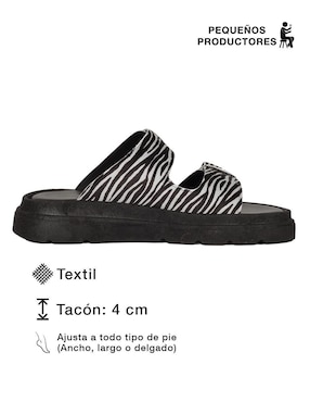 Sandalia plana RBcollection para mujer