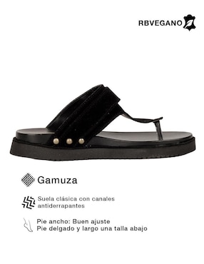 Sandalia plana RBcollection para mujer
