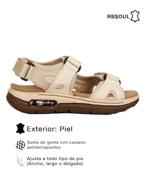 Sandalia plana RBcollection RBsoul para mujer