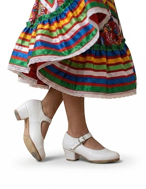 Zapato Mary Jane Kuali Shoes de piel para mujer