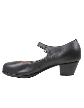 Zapato Mary Jane Kuali Shoes de piel para mujer