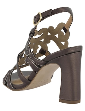Sandalia de tacón Prada para mujer