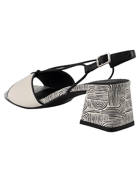 Sandalia de tacón Prada para mujer