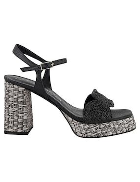 Sandalia de tacón Prada para mujer