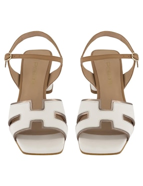 Sandalia de tacón Prada para mujer