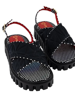 Sandalia de tacón Prada para mujer