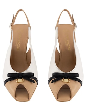 Sandalia de tacón Prada para mujer