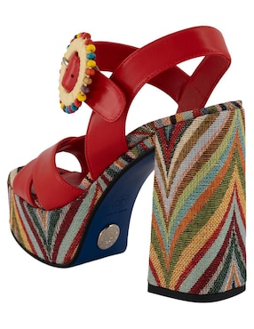 Sandalia de tacón Prada para mujer