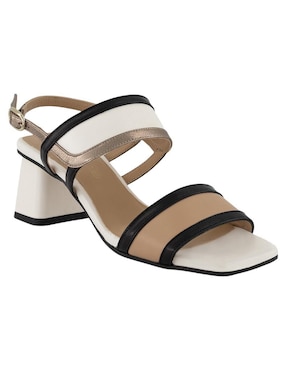 Sandalia de tacón Prada para mujer