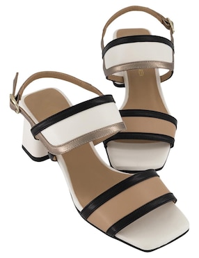 Sandalia de tacón Prada para mujer