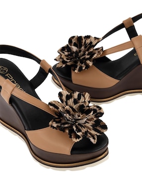 Sandalia de tacón Prada para mujer