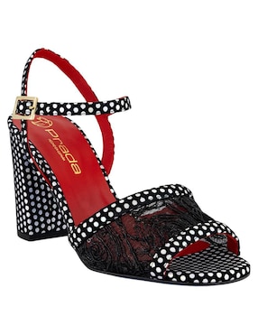Sandalia de tacón Prada para mujer