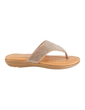 Sandalia plana Happy Shoes para mujer