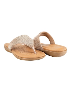 Sandalia plana Happy Shoes para mujer