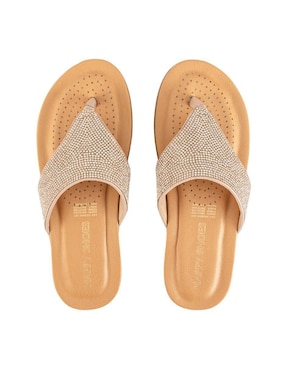 Sandalia plana Happy Shoes para mujer
