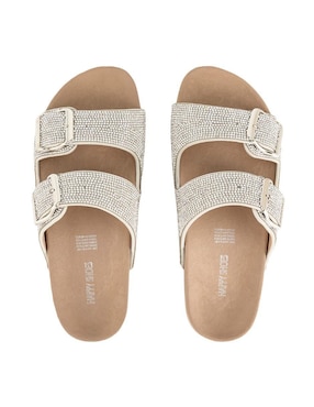 Sandalia plana Happy Shoes para mujer