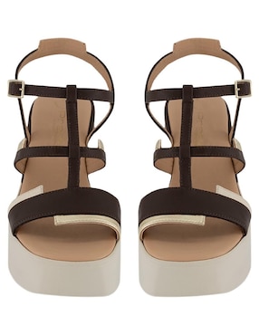 Sandalia de tacón Prada para mujer