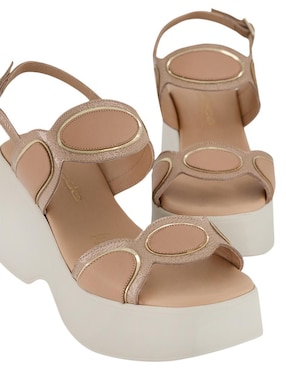 Sandalia de tacón Prada para mujer