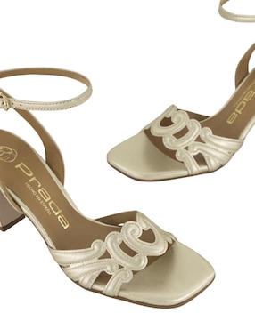 Sandalia de tacón Prada para mujer