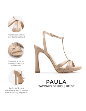 Sandalia de tacón Davenia para mujer