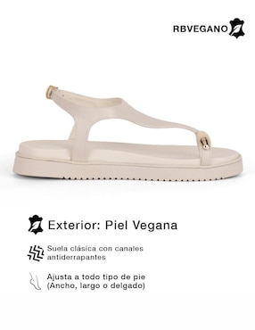 Sandalia de tacón Rbcollection Rbvegano para mujer