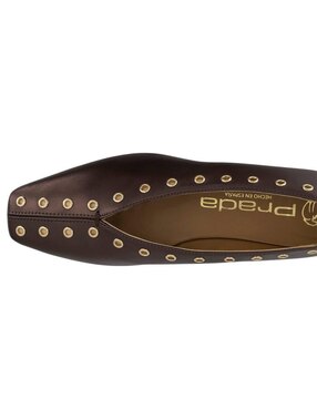 Zapato Prada de piel para mujer