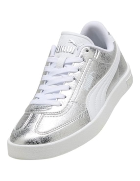 Tenis Puma Club 2 Metallic para mujer