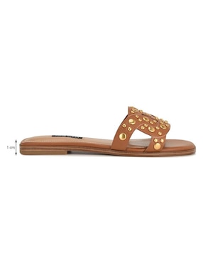 Sandalia plana Nine West para mujer