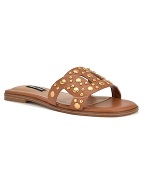 Sandalia plana Nine West para mujer